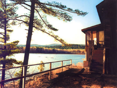 View of Pine Island Channel from Ginger's Cabin